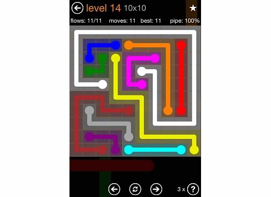 Flow Free Jumbo Pack Walkthrough, Cheats, & Solutions image 127