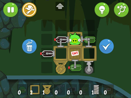Bad Piggies Walkthrough & Cheats - Groundhog Day Level image 51