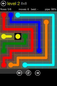 Flow Free 8x8 Level 2