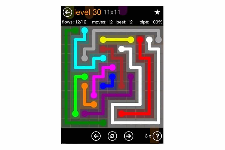 Flow Free Jumbo Pack Walkthrough, Cheats, & Solutions image 91