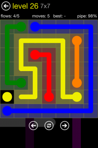 Flow Free 7x7 Level 26
