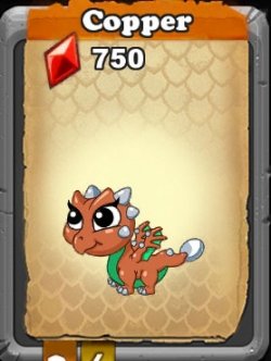dragonvale copper dragon