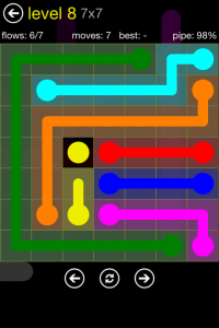 Flow Free 7x7 Level 8