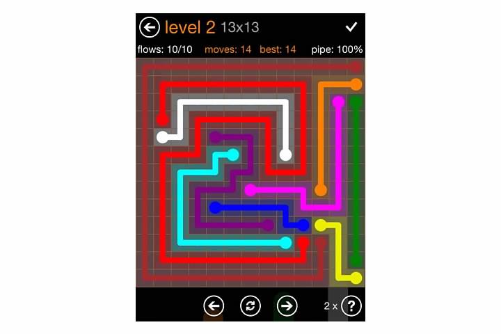Flow Free Jumbo Pack Walkthrough, Cheats, & Solutions image 54