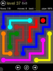 Flow Free 8x8 Mania Board Walkthrough, Cheats & Solutions image 81