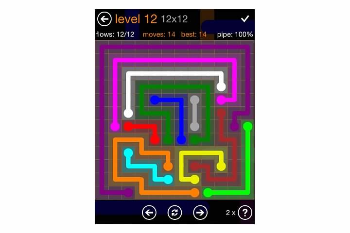 Flow Free Jumbo Pack Walkthrough, Cheats, & Solutions image 15
