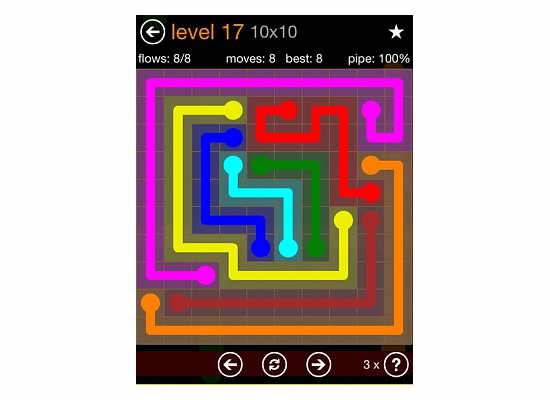 Flow Free Jumbo Pack Walkthrough, Cheats, & Solutions image 130