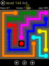 Flow Free 8x8 Mania Board Walkthrough, Cheats & Solutions image 51
