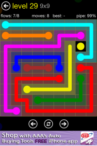 Flow Free 9x9 Level 29