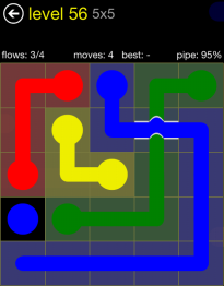 Flow Free Bridges 5x5 56