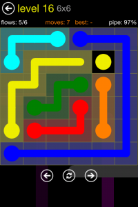 Flow 6x6 Level 16