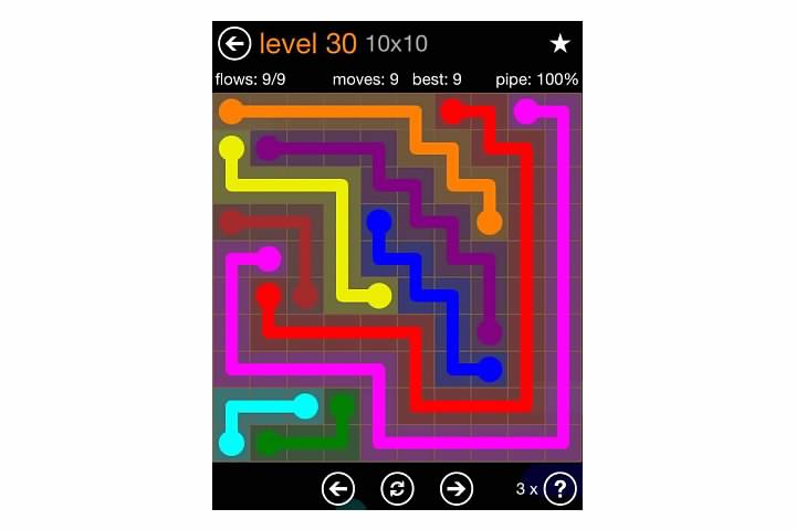 Flow Free Jumbo Pack Walkthrough, Cheats, & Solutions image 144