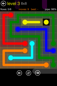 Flow Free 8x8 Level 3