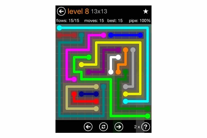 Flow Free Jumbo Pack Walkthrough, Cheats, & Solutions image 116