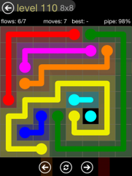 Flow Free 8x8 Mania Board Walkthrough, Cheats & Solutions image 14