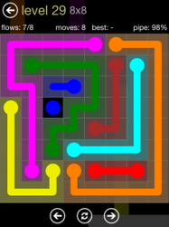 Flow Free 8x8 Mania Board Walkthrough, Cheats & Solutions image 72