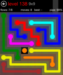 Flow Free 9x9 Level 138