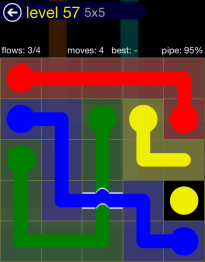 Flow Free Bridges 5x5 57