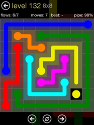 Flow Free 8x8 Mania Board Walkthrough, Cheats & Solutions image 37