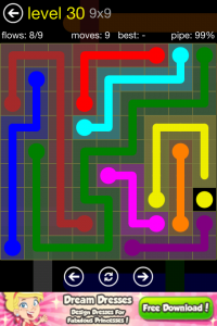 Flow Free 9x9 Level 30