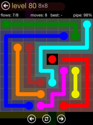 Flow Free 8x8 Mania Board Walkthrough, Cheats & Solutions image 129