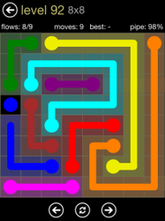 Flow Free 8x8 Mania Board Walkthrough, Cheats & Solutions image 142