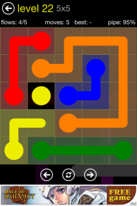Flow 5x5 Level 22