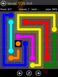 Flow Free 8x8 Mania Board Walkthrough, Cheats & Solutions image 8