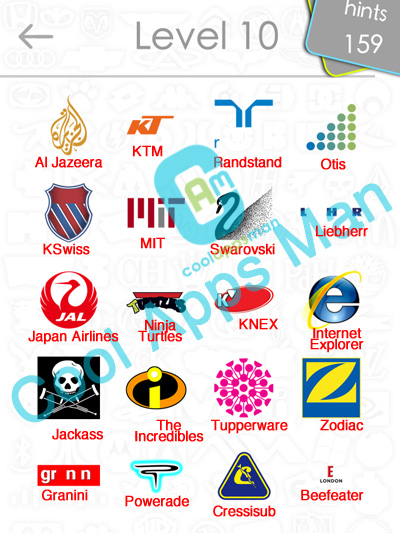 Logo quiz answers level 10