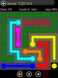 Flow Free 8x8 Mania Board Walkthrough, Cheats & Solutions image 24