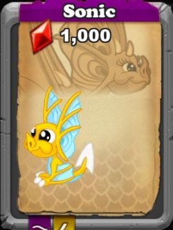 dragonvale sonic dragon