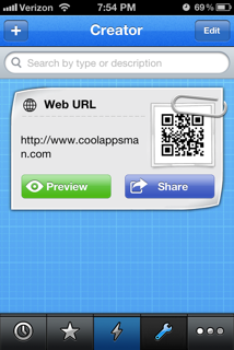 qr reader iphone app