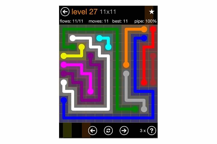 Flow Free Jumbo Pack Walkthrough, Cheats, & Solutions image 78