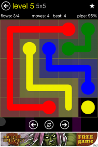 Flow 5x5 Level 5