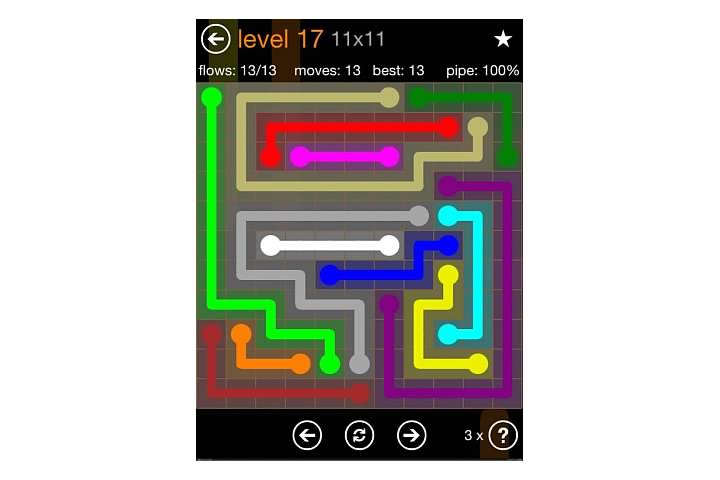 Flow Free Jumbo Pack Walkthrough, Cheats, & Solutions image 34