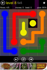 Flow 5x5 Level 8