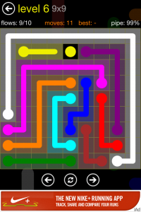 Flow Free 9x9 Level 6
