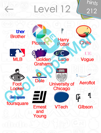 logo quiz answers level 12