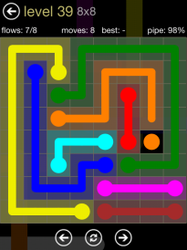 Flow Free 8x8 Mania Board Walkthrough, Cheats & Solutions image 83
