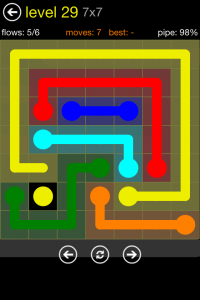 Flow Free 7x7 Level 29