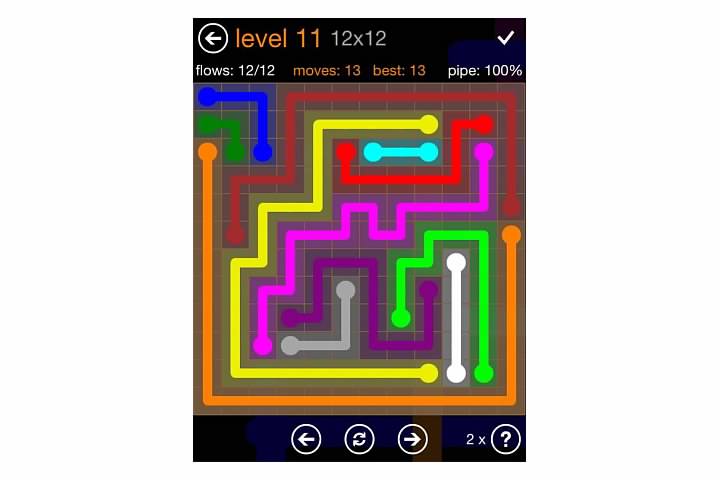 Flow Free Jumbo Pack Walkthrough, Cheats, & Solutions image 9