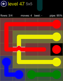 Flow Free Bridges 5x5 47