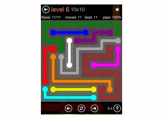 Flow Free Jumbo Pack Walkthrough, Cheats, & Solutions image 147