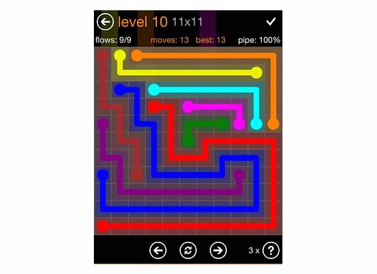 Flow Free Jumbo Pack Walkthrough, Cheats, & Solutions image 2