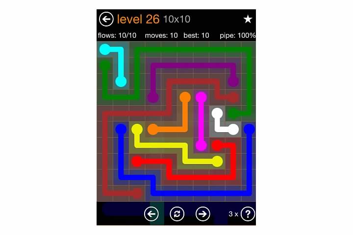 Flow Free Jumbo Pack Walkthrough, Cheats, & Solutions image 139