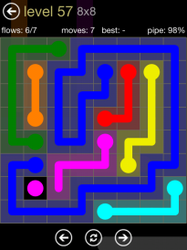 Flow Free 8x8 Mania Board Walkthrough, Cheats & Solutions image 103