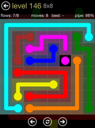 Flow Free 8x8 Mania Board Walkthrough, Cheats & Solutions image 53