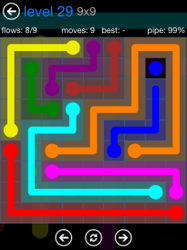 Flow Free 9x9 Mania Level 29