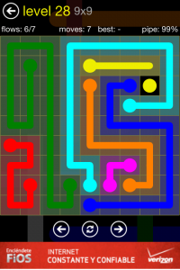 Flow Free 9x9 Level 28