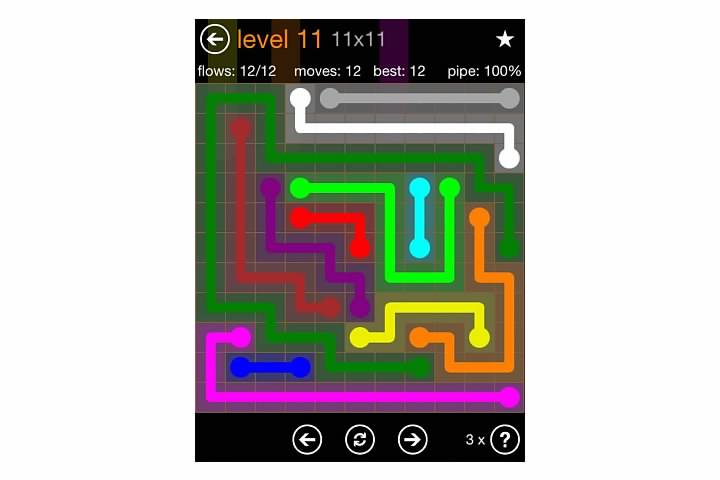 Flow Free Jumbo Pack Walkthrough, Cheats, & Solutions image 7